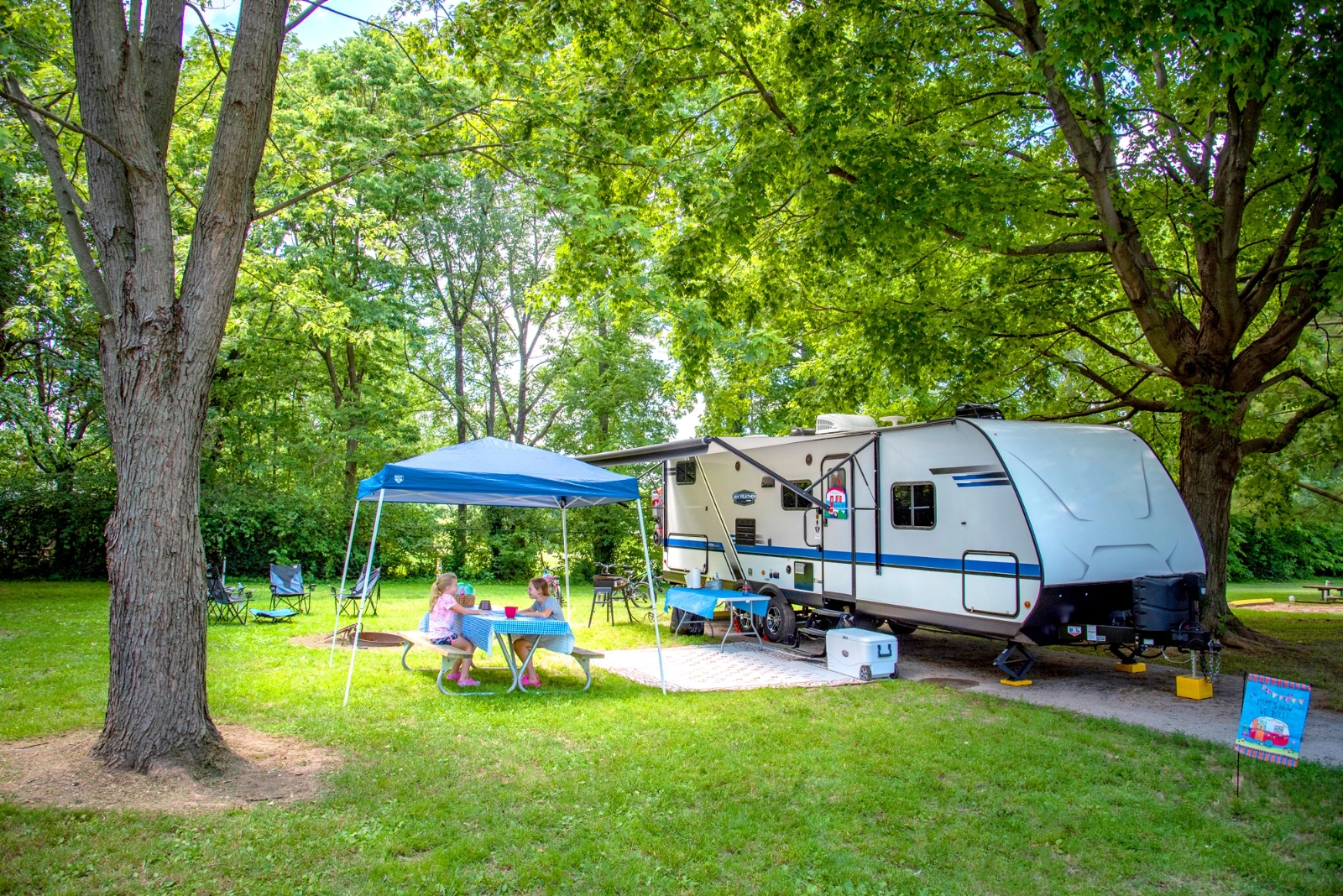 Campground Kids Camper