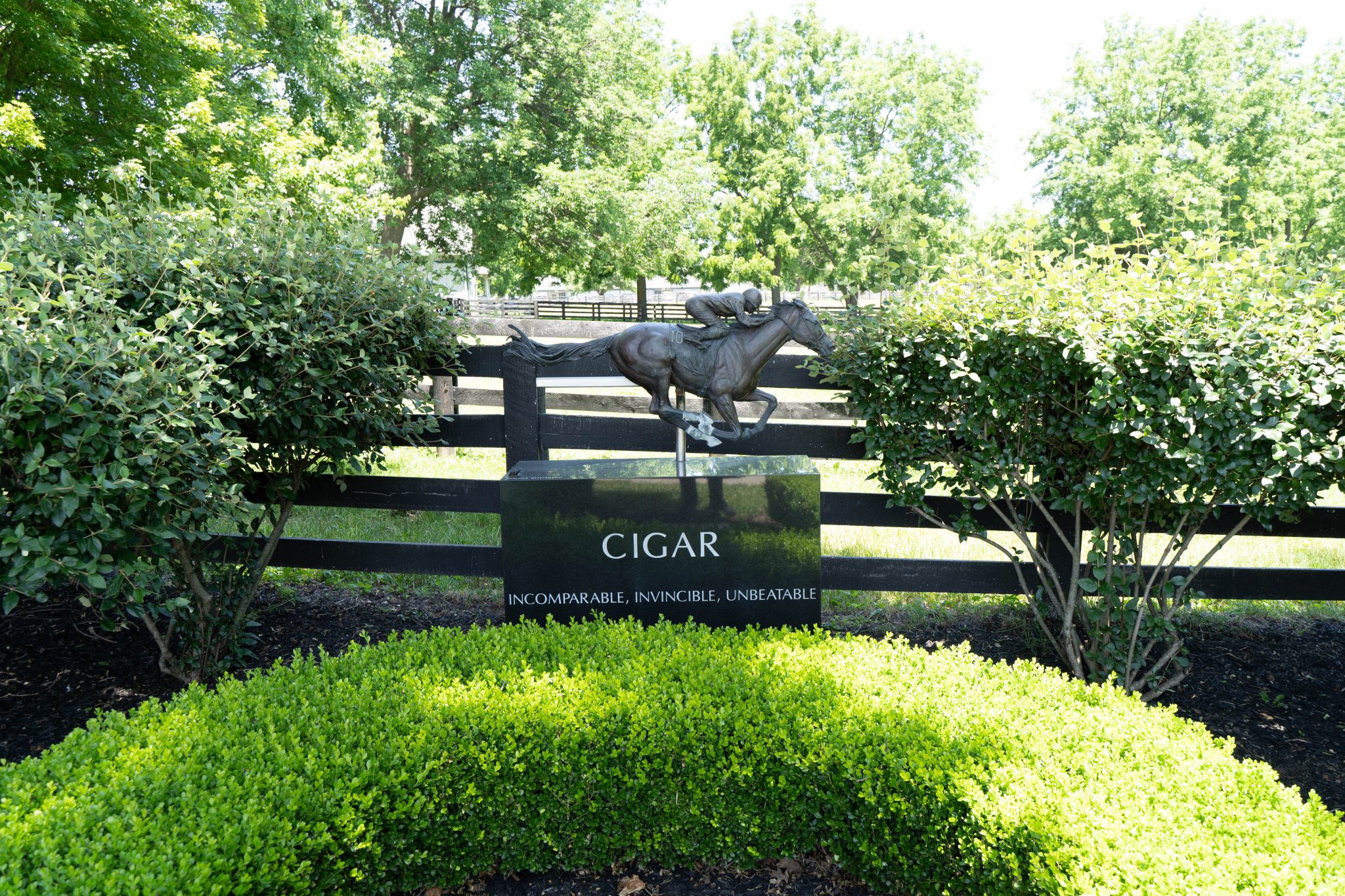 Cigar statue