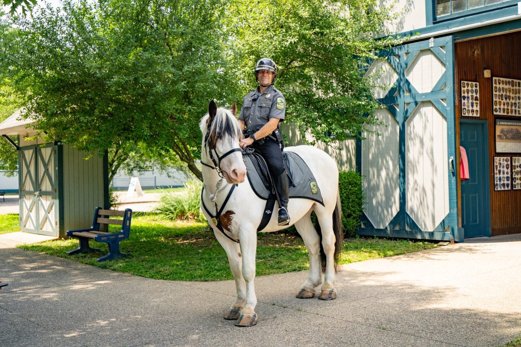 mounted police Legend Eric Rakow