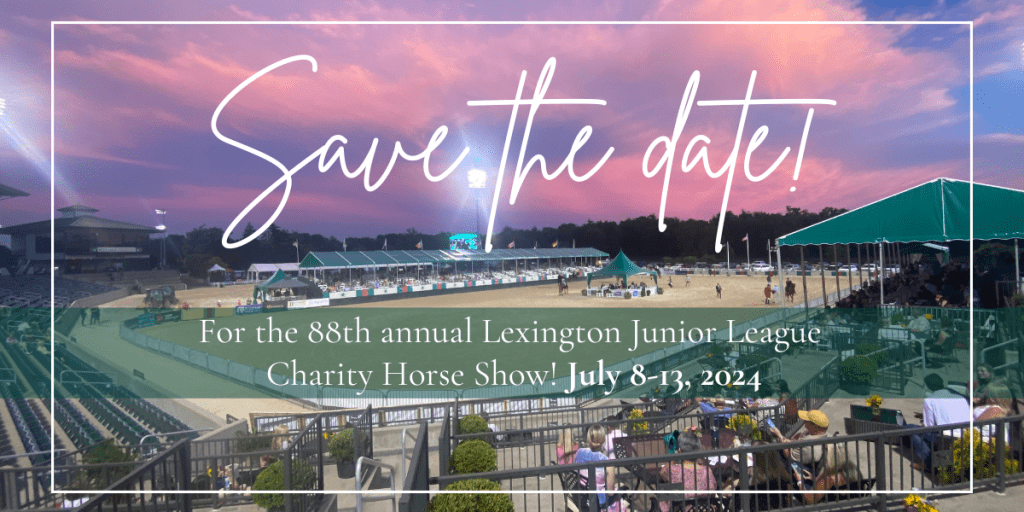 Lexington Junior League Charity Horse Show Kentucky Horse Park
