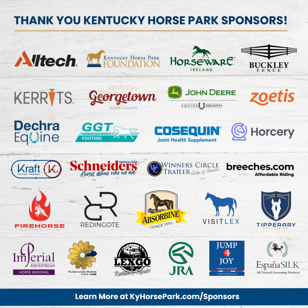 Kentucky Horse Park Sponsors