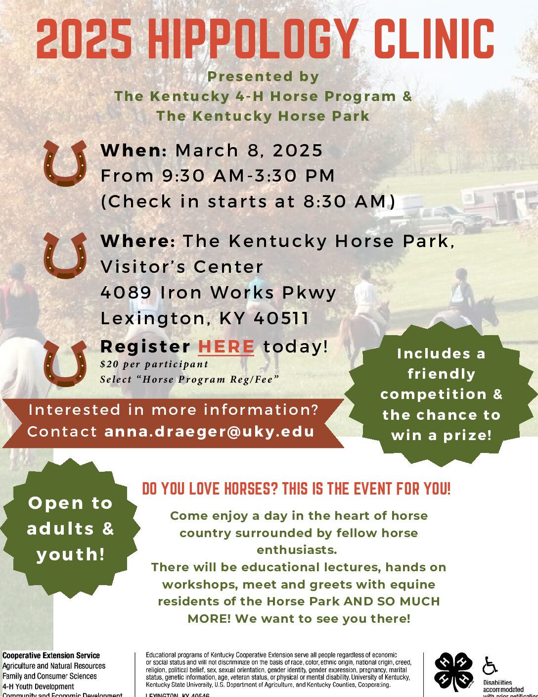 Hippology Clinic Flyer 2025 V2