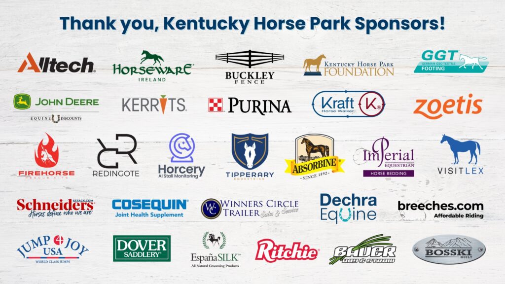 Kentucky Horse Park Sponsors